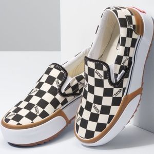 Checkerboard Slip-On stacks